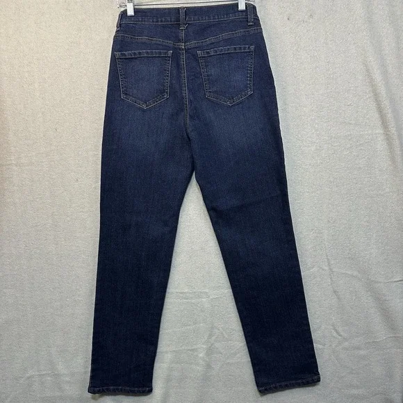 Gloria Vanderbilt Amanda Jeans Sz 8‎ Denim Jeans Stretch - Picture 2 of 8